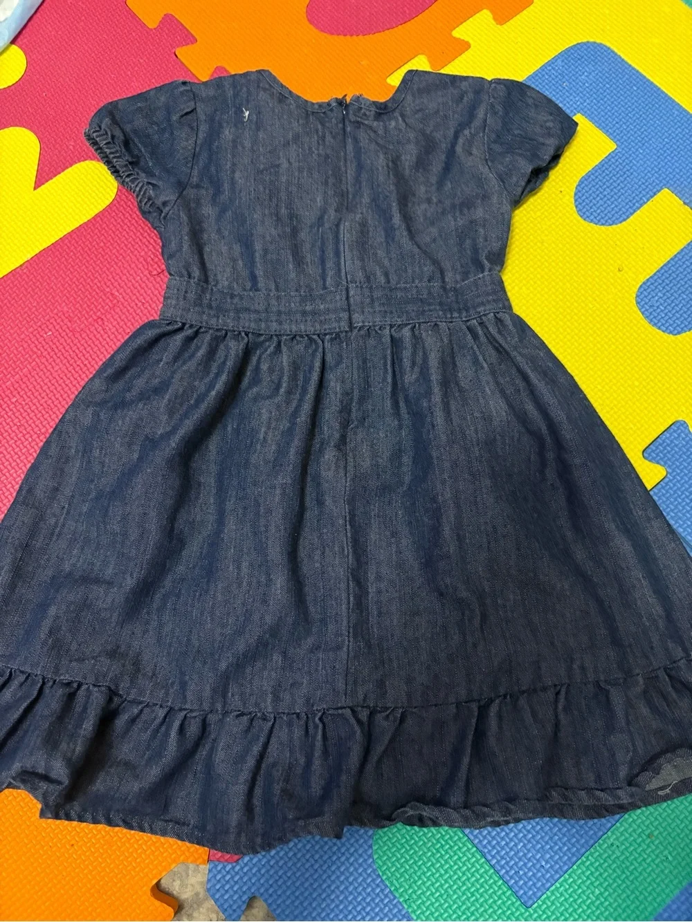 Toddler dkny Navy Short-Sleeve Dress